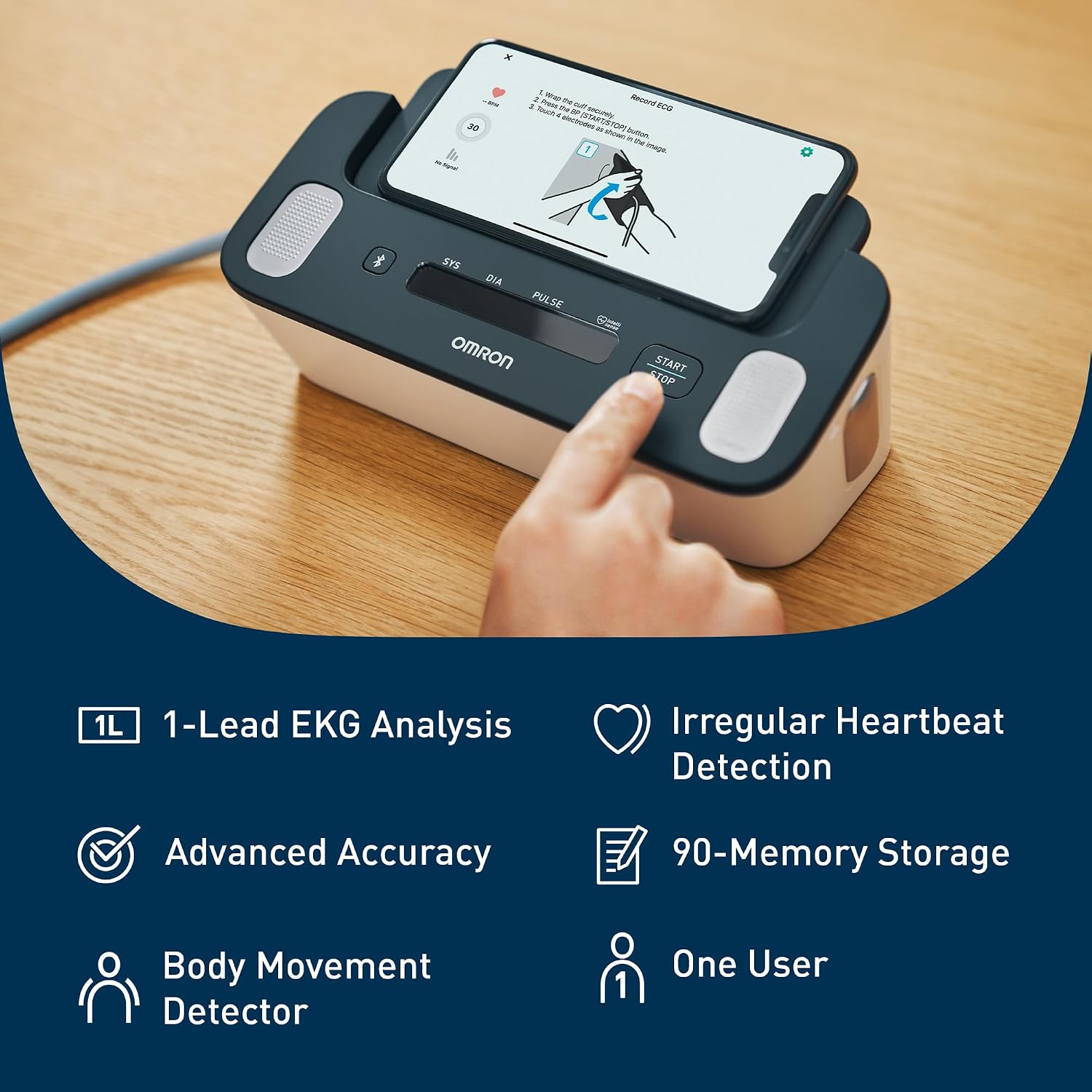 Blood Pressure Plus ECG Combo Monitors: OMRON Complete and Withings BPM Connect Reviewed
